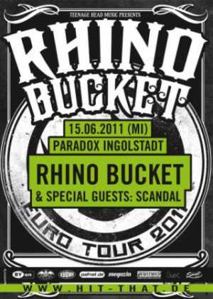 Rhino Bucket and Scandal - Ingolstadt 2011